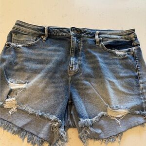 Vigoss Distressed Jean Shorts